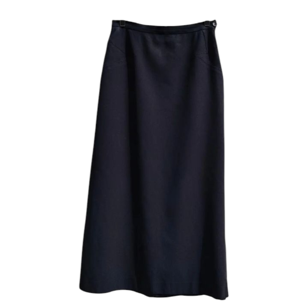 Kathie Lee Collection Classic Black A-Line Skirt